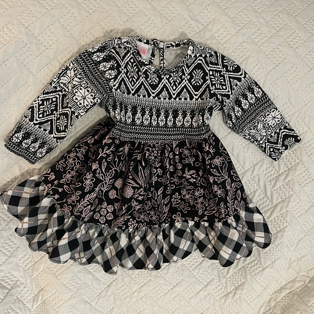 Ricrac & Ruffles Tunic 6/9 months